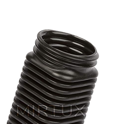 MIRTUX Tubo Conector Flexible Cepillo Aspirador Rowenta Air Force. Recambio Rowenta. Medidas 10 cms Largo y 3,5 cms Ancho. Color Negro.