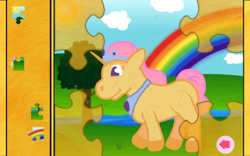 Mis juegos de Poni para Niñas: Pequeño Poni Rompecabezas para Niños y Niñas que aman los caballos y ponis de princesa unicornio gratis