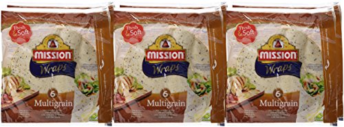 Mission Wraps Multigrain - 6 Paquetes de 370 gr - Total: 2220 gr