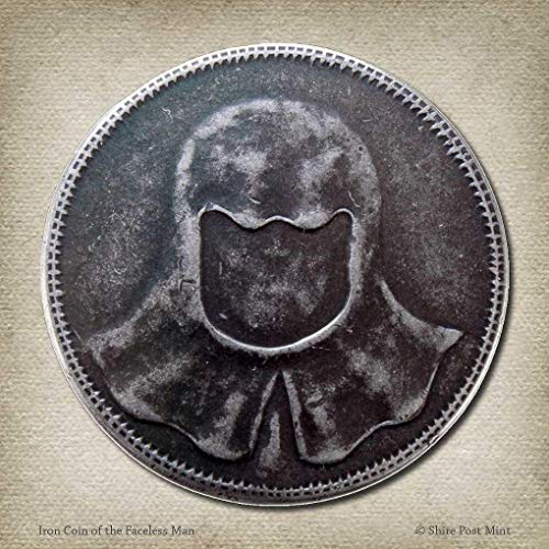Misteriosa moneda de hierro de El Hombre sin Rostro (Juego de Tronos)