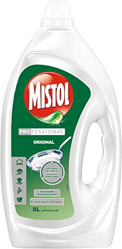 Mistol Concentrado Ultra Plus Lavavajillas Líquido 5L