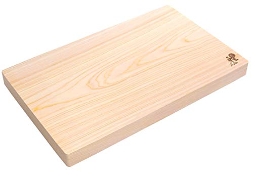 MIYABI 34535-300 - Tabla de Cortar en Madera de Hinoki, 400 x 250 x 30 mm