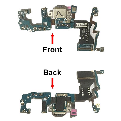 MMOBIEL Conector Dock de Carga Reemplazo Compatible con Samsung Galaxy S9 G960F Conex Micrófono, Altavoz Inc Herramienta