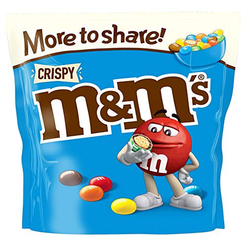 M&M's crujiente chocolate más para compartir bolsa, 246 g