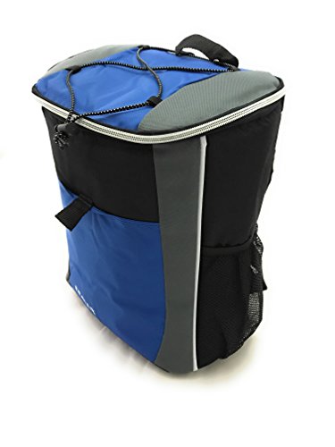 Mochila Delivery térmica BackPack Azul 19 litros para comida y bebidas de viaje