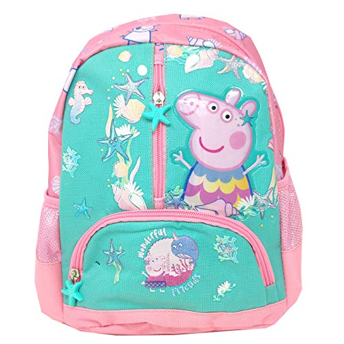 Mochila Infantil Escolar Mochila Pequeña Niña 28cm Mochila Peppa Mar