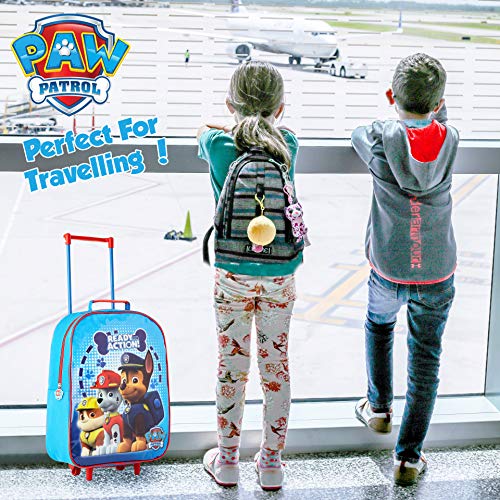 Mochila para niños de Patrulla de Cachorros, para viaje, diversión al aire libre