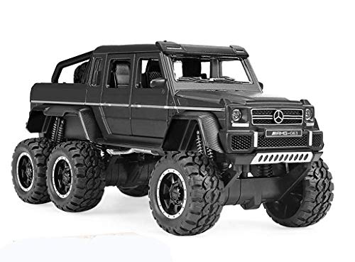 Modelo de automóvil Mercedes-Benz G63 aleación modelo de coche de Desert King Babosi Simulación Off-road del vehículo Inercia sonido y la luz del coche modelo exclusivo for niños de Colección Modelo (