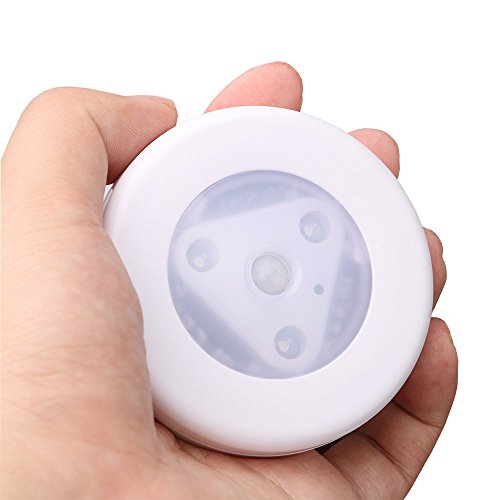 Moent Luz LED LED inalámbrico PIR Sensor de Movimiento automático Lámpara de Escalera de gabinete de luz Nocturna infrarroja