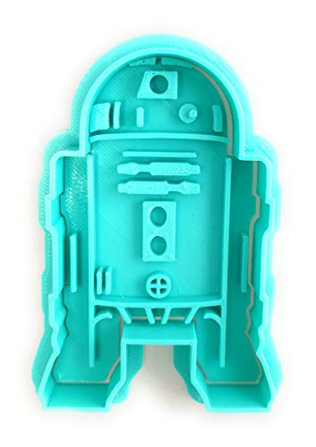 Molde Cortador de Galletas – Star Wars – R2D2 (Turquesa)