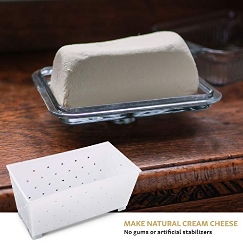 Moldes de drenaje de queso crema – Juego de 5 cestas para hacer queso suave y queso vegano