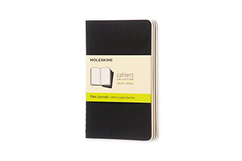 Moleskine QP313 - Pack de 3 cuadernos, pocket 9 x 14, negro