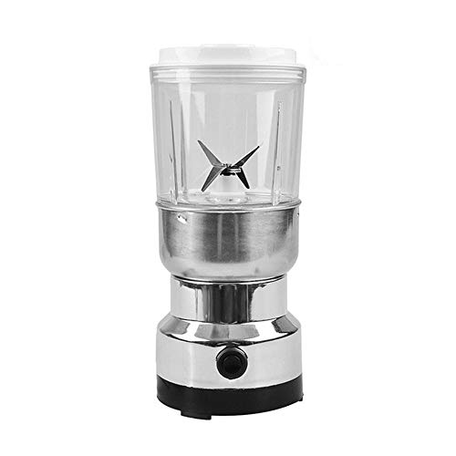 Molinillo De Cafe Electrico, Molinillo De Hierbas Y Especias Acero Inoxidable Electric Grain Grinder Herb Pulverizer Grinder 2-in-1 Household Superfine Grinding Powder Machine Powerful Coffee Grinder