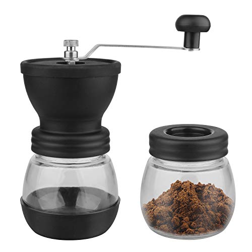 Molinillo de café manual, ajustable con grosoridad, ideal para el hogar, oficina, viajes.