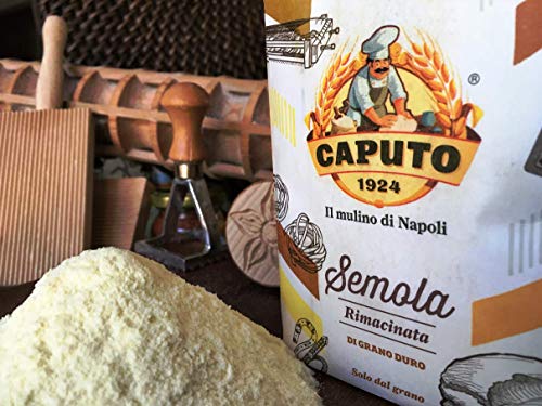 MOLINO CAPUTO Antico molino caputo semola de grano duro rimacinata 2 paquetes