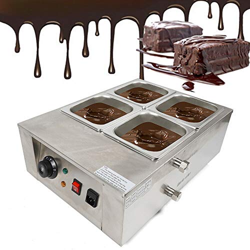 MOMOJA Templadora de Chocolate Cocina eléctrica Bain-Marie para Chocolate 1000 W  