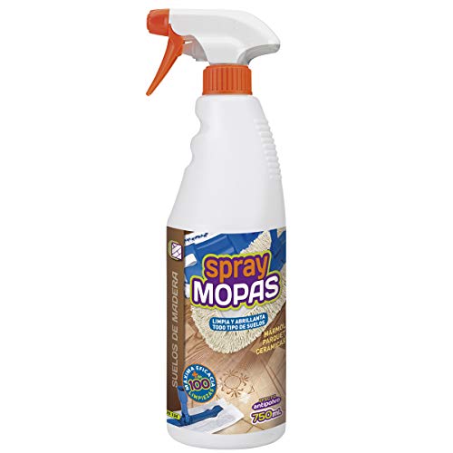 MONESTIR Spray Mopas, para mármol, parquet, tarima, cerámicas y porcelánicos 750 ML