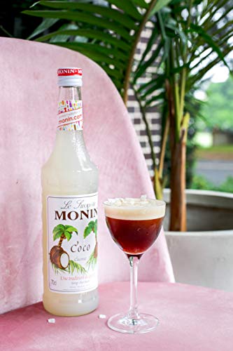 Monin Coco (sin alcohol) - 3 Paquetes de 3 x 233.33 ml - Total: 2100 ml