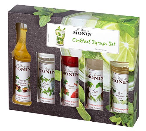 Monin Flavoured Cocktail Gift Set (5 mini bottles)