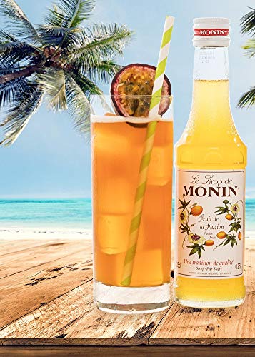 Monin jarabe Multi Pack 3 x 250 ml - Caña de azúcar, coco y fruta de la pasión