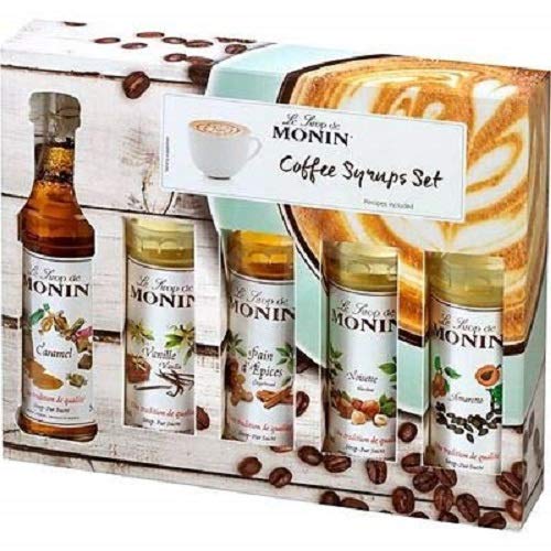 Monin - Speciality Coffee Syrup Set - 5 x 50ml