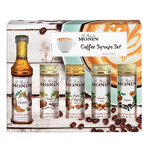 Monin - Speciality Coffee Syrup Set - 5 x 50ml