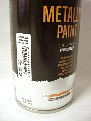 Montana Colors MTN PRO Metalizado Rojo R-3032, Spray, Rojo, 400 ml