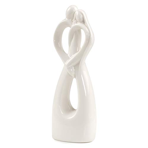 Mopec Y501 - Figura de porcelana decorativas novios fusión, pack de 1 unidad