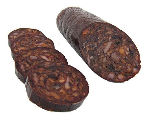 MORCILLA IBÉRICA, EMBUTIDO CURADO DE ELABAORACION TRADICIONAL CON CARNE Y GRASA DE CERDO IBERICO 400-450GR)