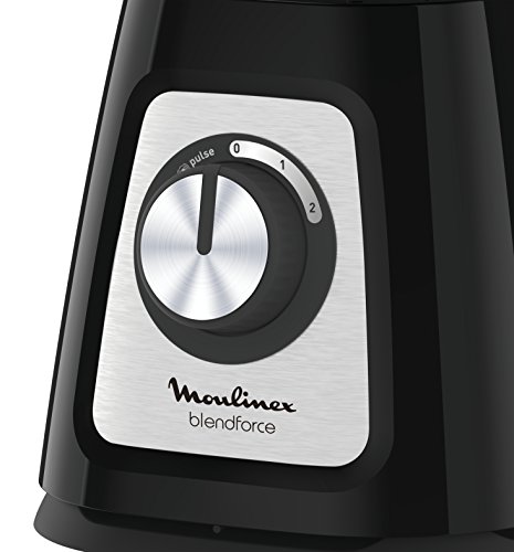 Moulinex LM430810 Blendforce - Batidora eléctrica (800 W, batidora de vaso), color negro