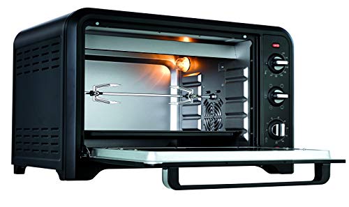 Moulinex OX485810 Independiente Eléctrico 39L 2000W Negro - Horno (Pequeño, Eléctrico, Independiente, Negro, Giratorio, Mecánico)