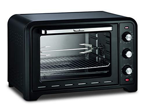 Moulinex OX485810 Independiente Eléctrico 39L 2000W Negro - Horno (Pequeño, Eléctrico, Independiente, Negro, Giratorio, Mecánico)