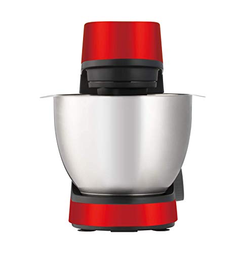 Moulinex QA512G10 - Robot de cocina (4,6 L, Rojo, Acero inoxidable, 1100 W, 7 pieza(s))