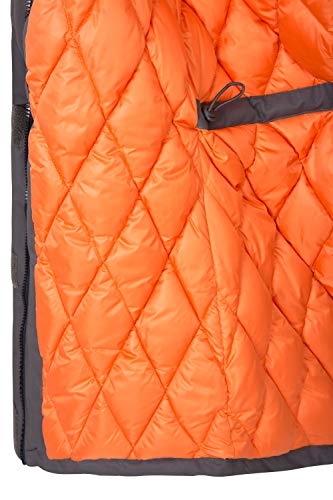 Mountain Warehouse Inferno Parka Chaqueta de Invierno para Mujer - Transpirable, Aislamiento de Microfibra, Ajustable, Piel sintética Desmontable, Resistente al Agua Caqui 40