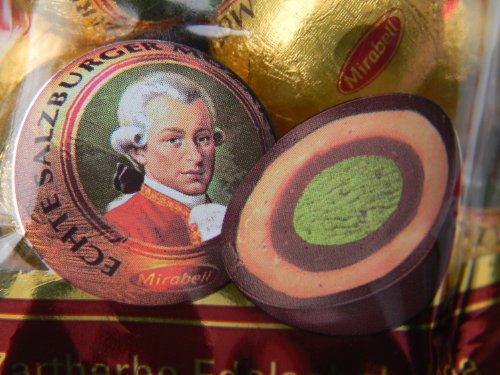 MOZART KUGELN Mirabell Austria Salzburg, 290 GRAMS