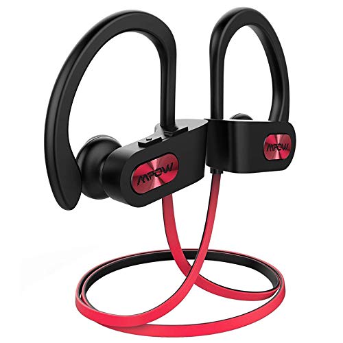 Mpow Auriculares Bluetooth Deportivos, Flame Inalámbricos Running IPX7 Impermeable Cascos V5.0 In-Ear, Correr con Micrófono, Cancelación de Ruido Gimnasio,Viajes,Deporte