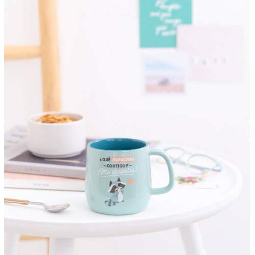 Mr. Wonderful Taza, Multicolor, Talla Única