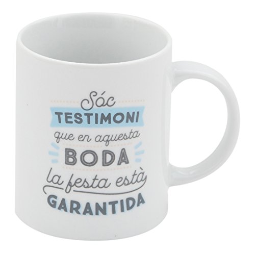 Mr. Wonderful Taza Testigo de Que en Esta Boda la Fiesta está asegurada