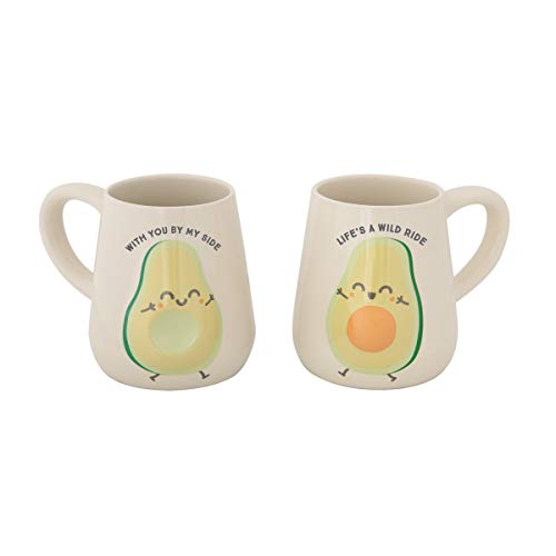 Mr. Wonderful WOA09990EN Set de Dos Tazas - With You by My Side Life's Wild (ENG)