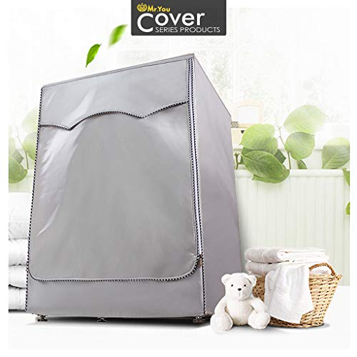 Mr.You Funda Lavadora Carga Frontal,Cubierta Lavadora reciclable para lavadoras de Carga Frontal Impermeable (XL-60x64x85cm)