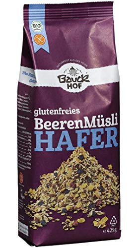 Muesli Sin Gluten Biológico Muesli Avena Y Frutas Secas Sin Gluten Bio 425g | Muesli De Avena Sin Gluten Bio Certificado - Muesli Avena Y Frutas Con Copos De Avena Sin Gluten Completos