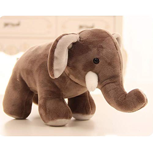 Muñeca de elefante de 25 cm juguete de felpa pluma relleno de algodón almohada de hojaldre almohada de habitación de bebé almohada apaciguar almohada de elefante dormir suave animales de peluche