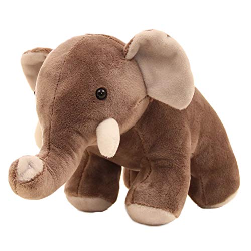 Muñeca de elefante de 25 cm juguete de felpa pluma relleno de algodón almohada de hojaldre almohada de habitación de bebé almohada apaciguar almohada de elefante dormir suave animales de peluche