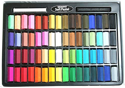 Mungyo Tiza Soft Pastel Cuadrado Conjunto De 64 Colores