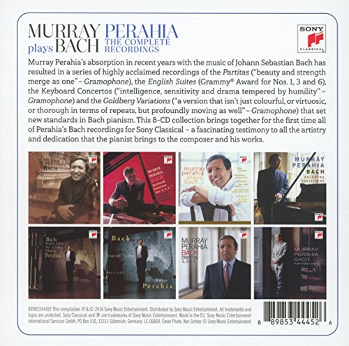 Murray Perahia Plays Bach: The Complete Recordings