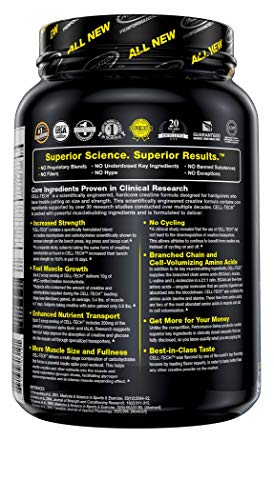 Muscletech Suplemento para Deportistas Cell Tech 3LB, Sabor Orange - 1400 gr