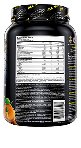 Muscletech Suplemento para Deportistas Cell Tech 3LB, Sabor Orange - 1400 gr