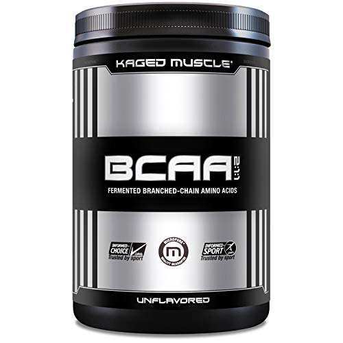 Músculo de Kaged - BCAA 2: 1: 1 grado Unflavored de Fermaceutical - 14,1 oz.