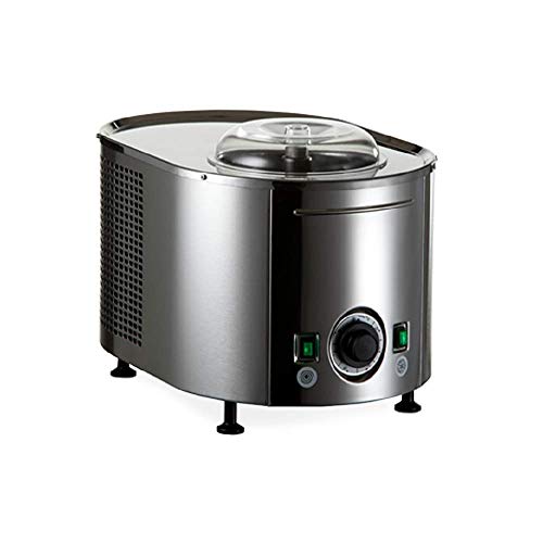 Musso Mini Lussino 4080 Heladera Con Compresor Acero Inoxidable Muy Facil de Usar Prepara deliciosos helados artesanos añadiendo a la máquina ingredientes naturales, orgánicos, sin gluten..