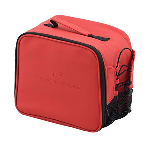 Mvude Lightweight - Bolsa de picnic portátil con aislamiento térmico, rojo (Rojo) - Mvude